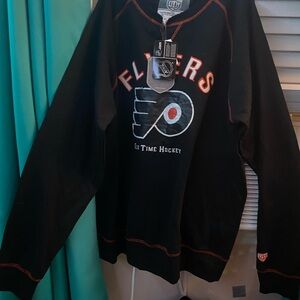 NFL Black Flyers Crewneck Sweater